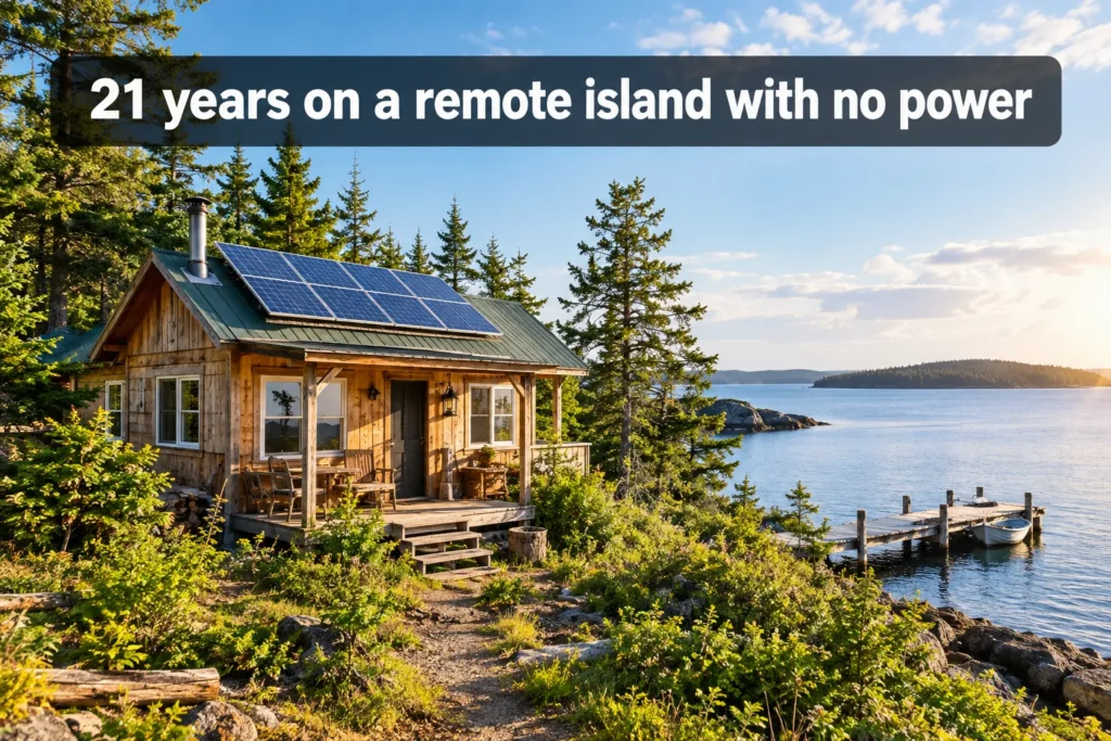 21 years on a remote island with no power grid, no building codes, and no regrets