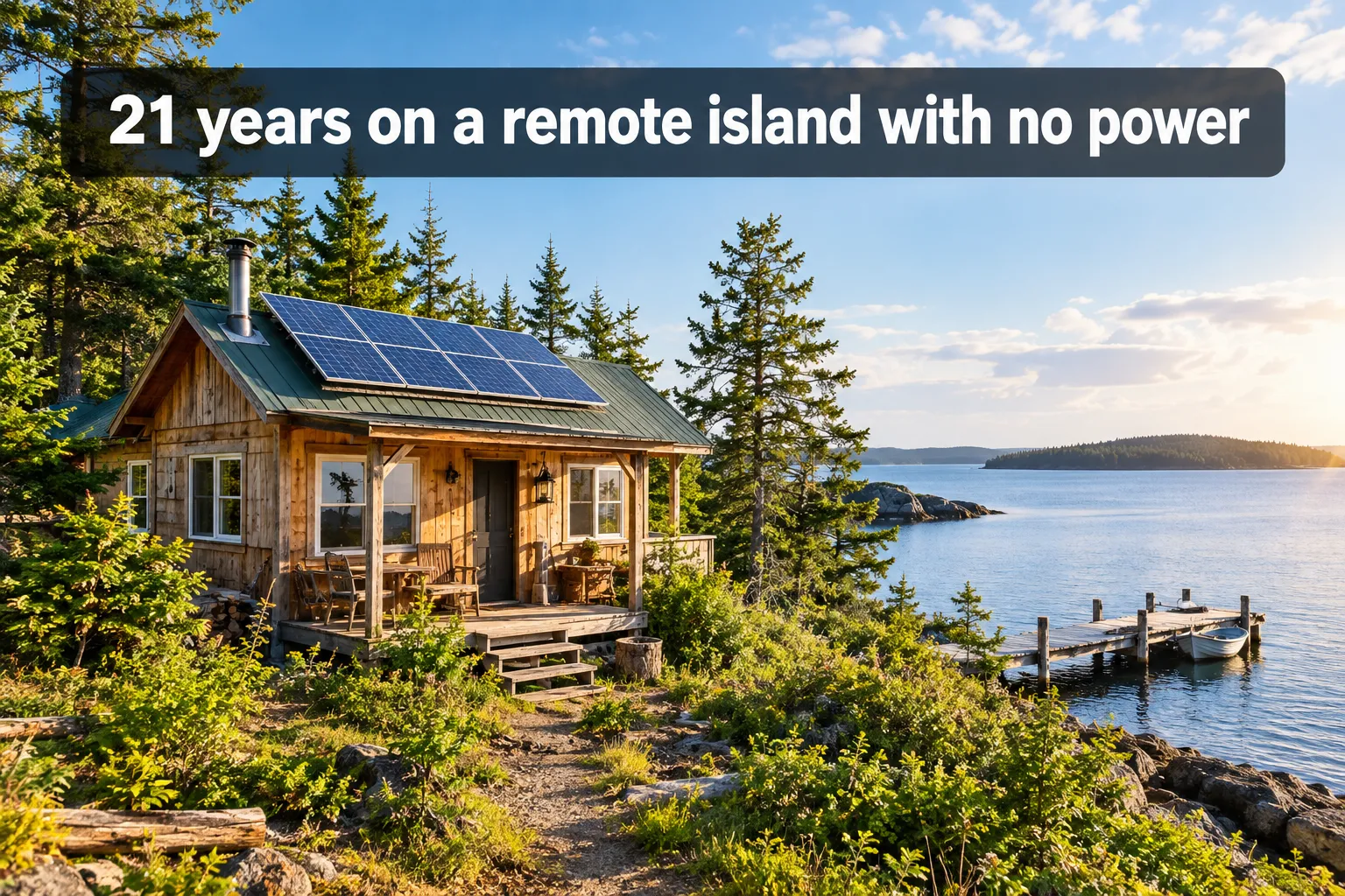 21 years on a remote island with no power grid, no building codes, and no regrets