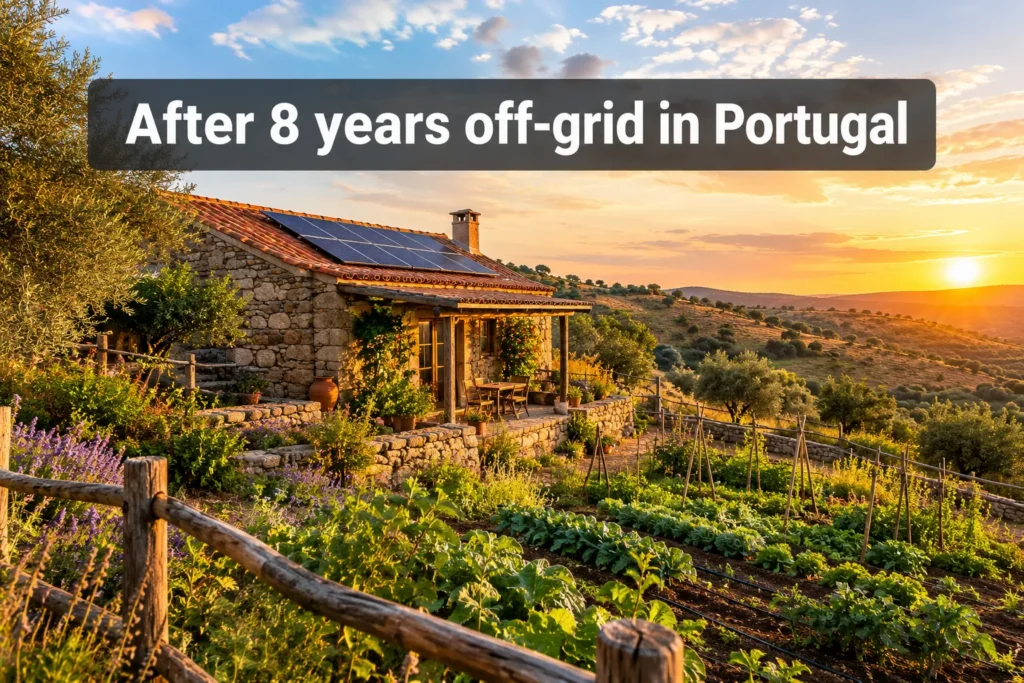 After 8 years off-grid in Portugal, couple says ‘simple’ life gave them 100 new jobs