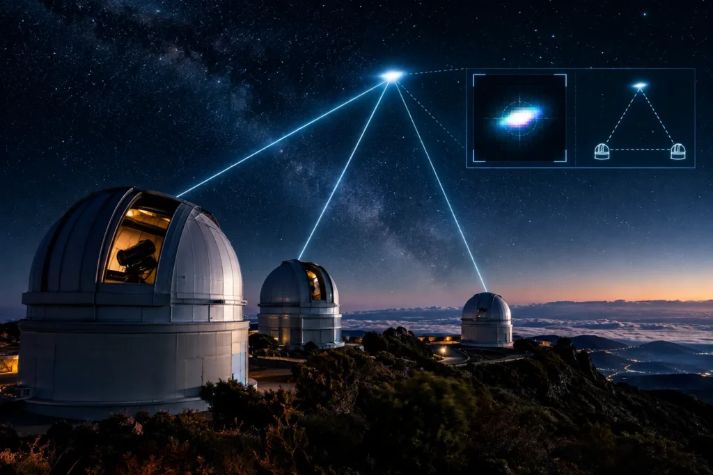 What First Triangulation Results in Search for UAP by Galileo Project Observatories Actually Show