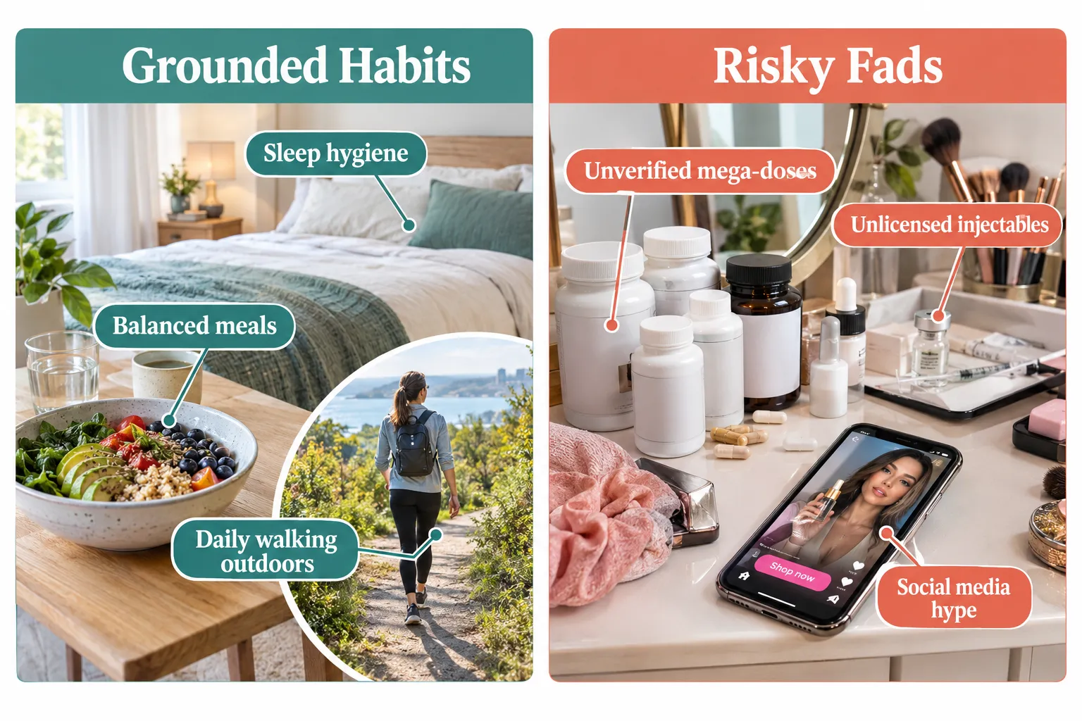 From Peptides to Fillers: The Riskiest Wellness Trends Under Scrutiny