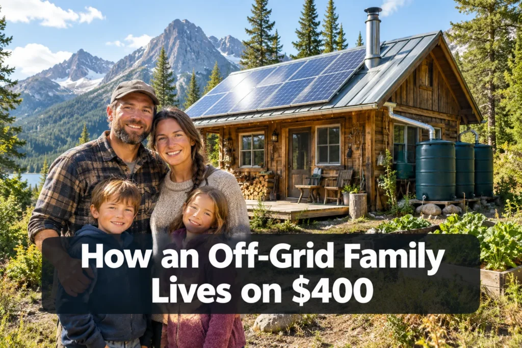 How an Off-Grid Family Lives on $400 a Month With Zero Utility Bills