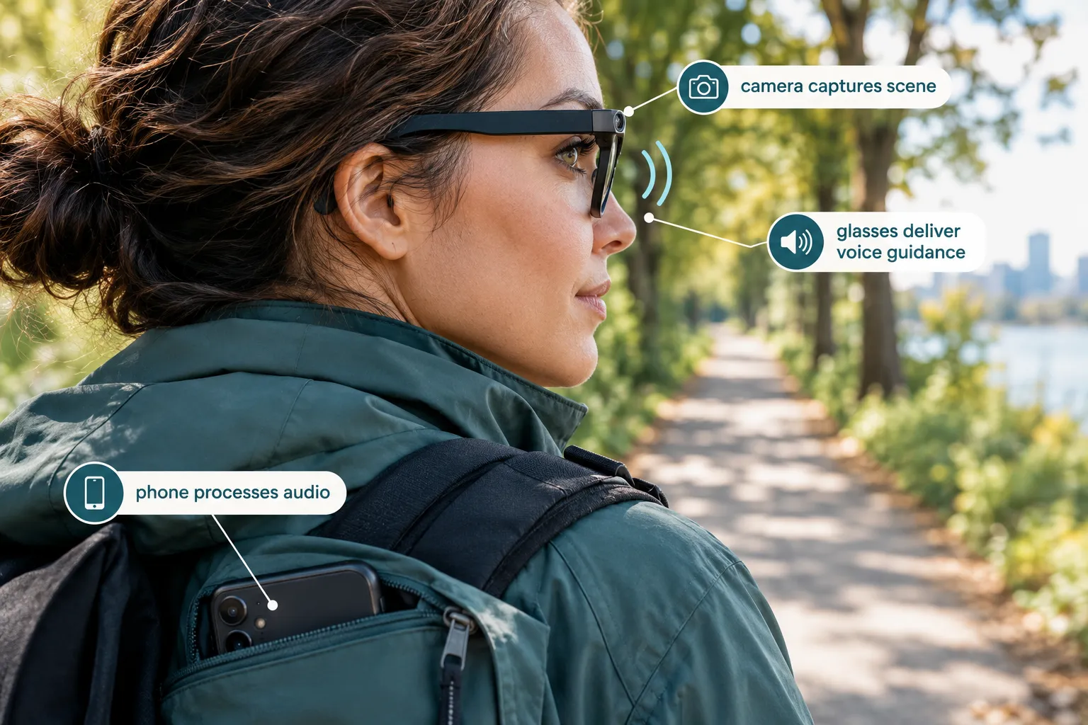 How Smart Glasses for the Present Moment Work in Real Time