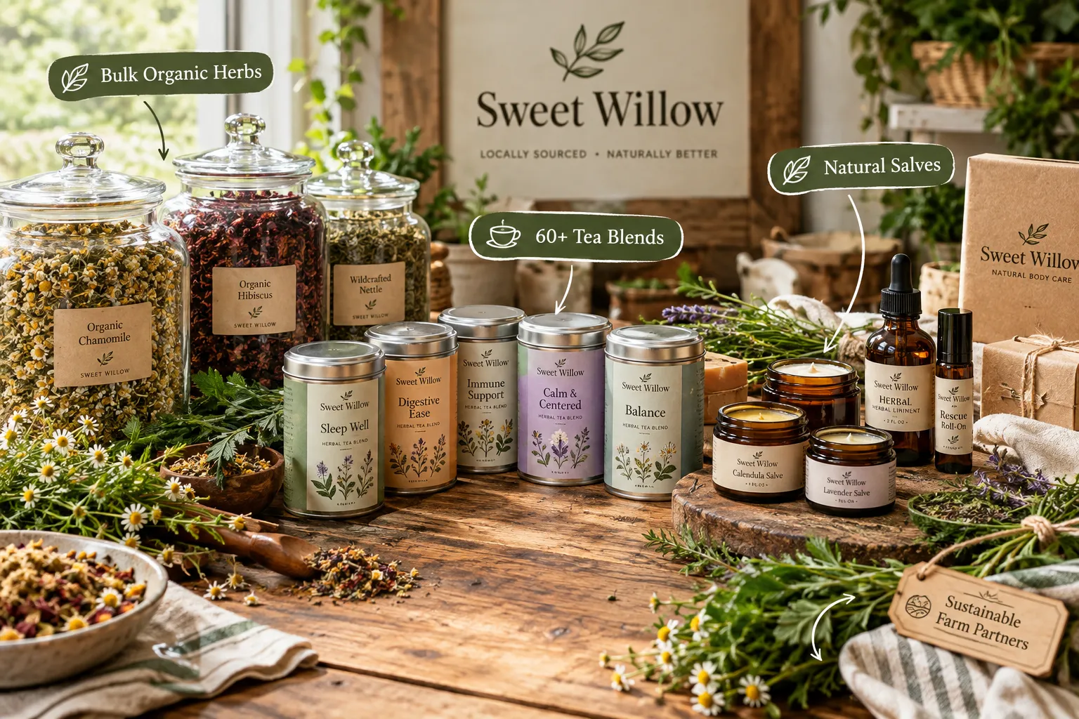 How Sweet Willow in De Pere Focuses on Locally Sourced Healthy Products