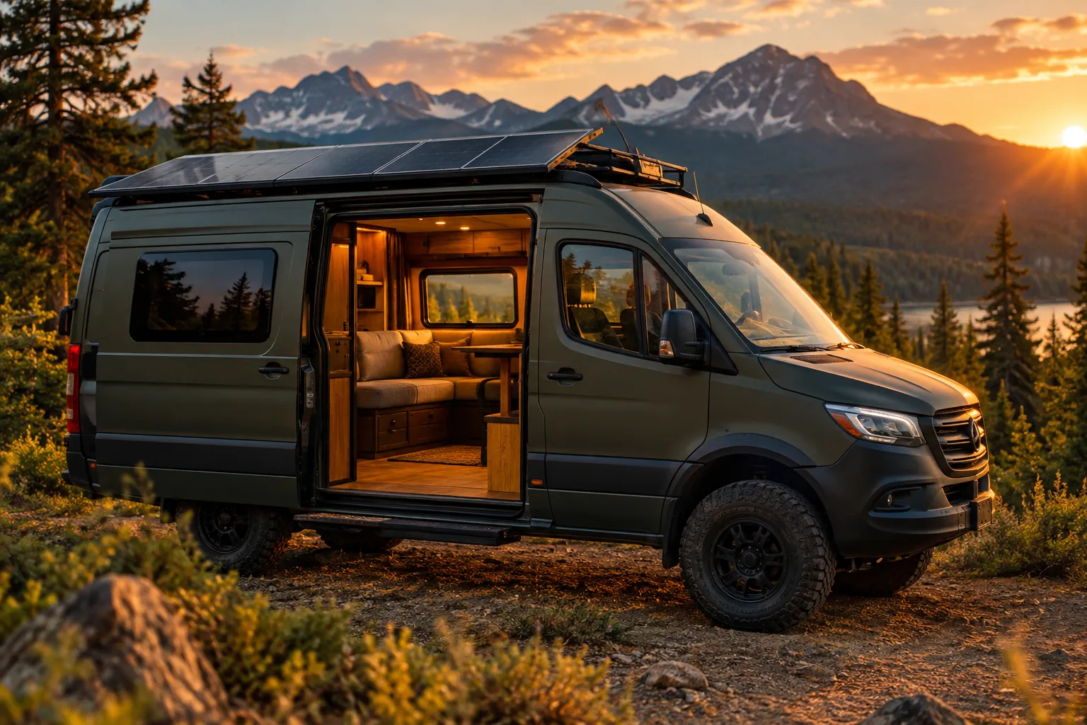 Inside the Super Lounger: A Custom Camper Van Built for Off-Grid Luxury