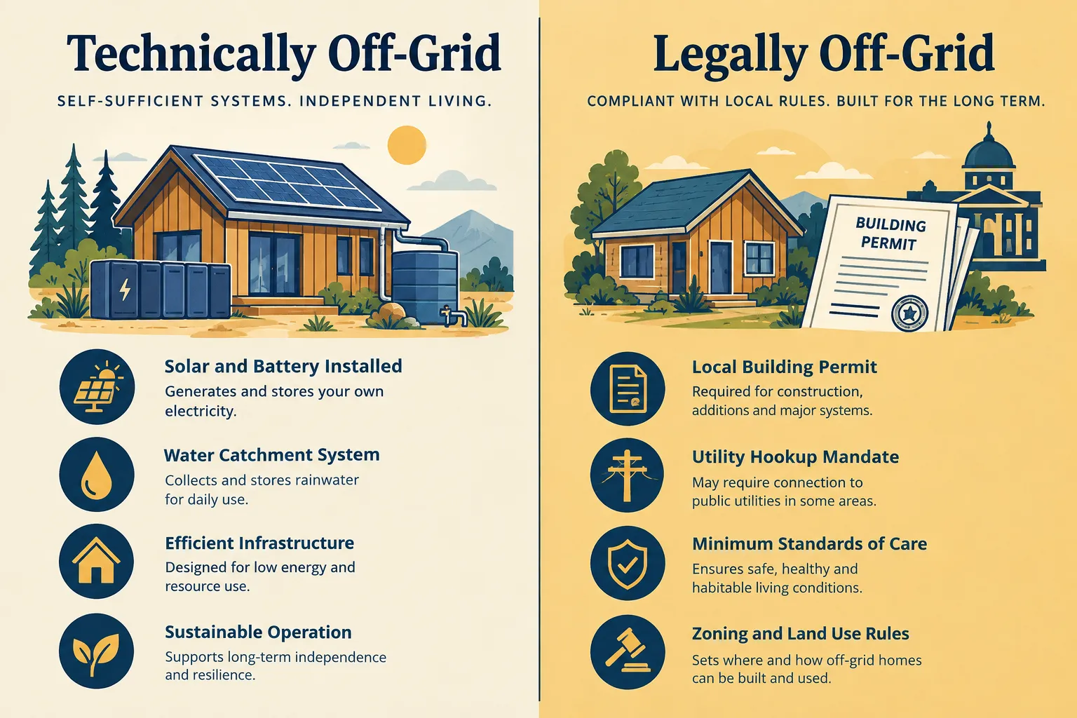 Legal and Regulatory Hurdles That Can Undermine Off-Grid Plans