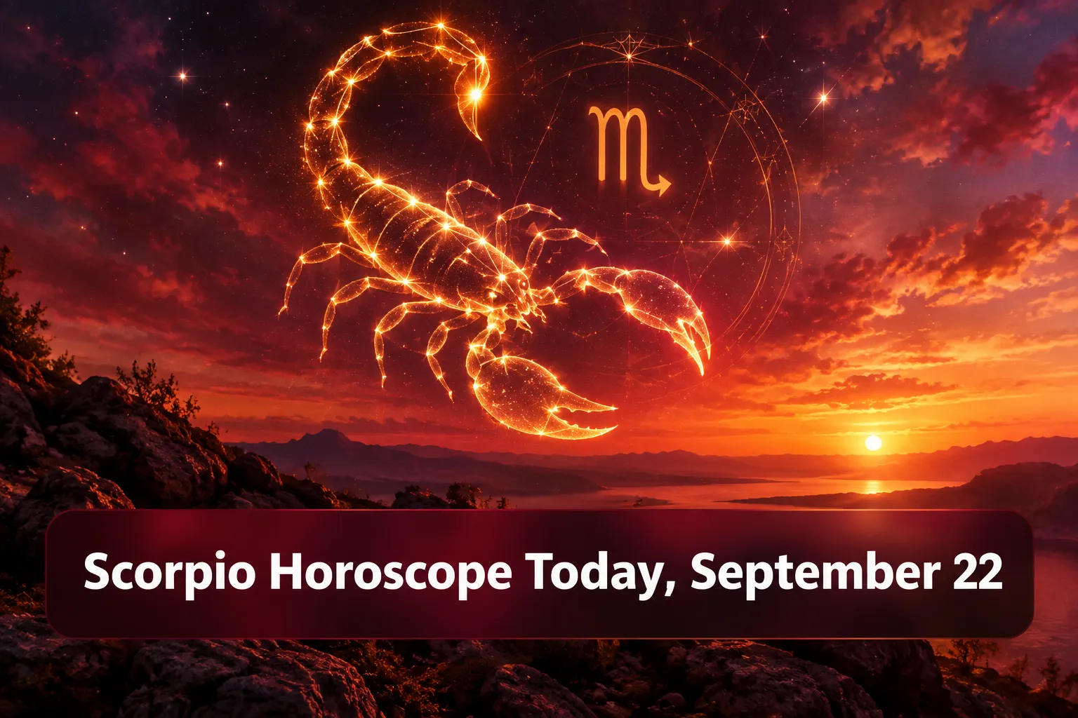 Scorpio Horoscope Today, September 22, 2026: Will Be Natural in Expressing Love, Follow These Special Remedies