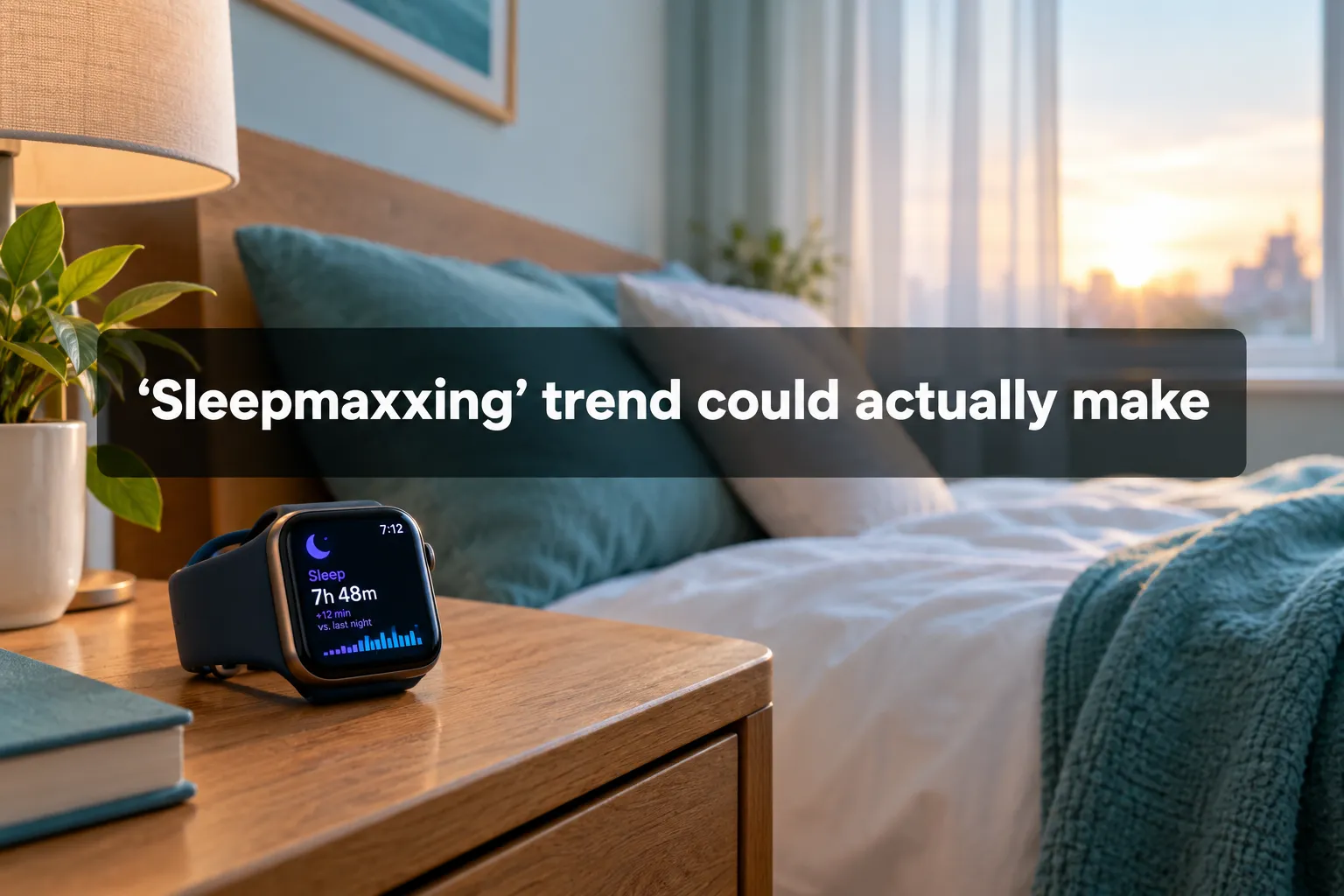 ‘Sleepmaxxing’ trend could actually make it harder to sleep, expert says