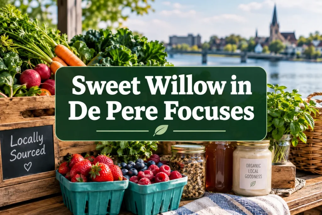 Sweet Willow in De Pere focuses on locally sourced healthy products