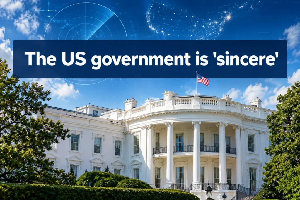 The US government is ‘sincere in its efforts to understand UAP’