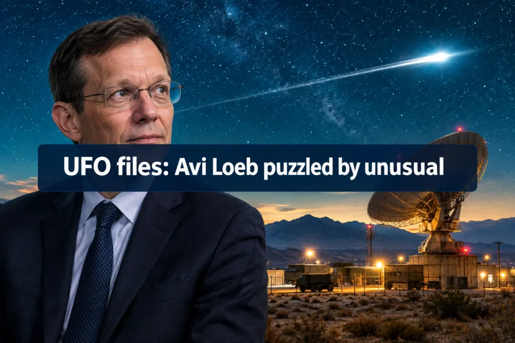 UFO files: Avi Loeb puzzled by unusual objects in sightings being soundless
