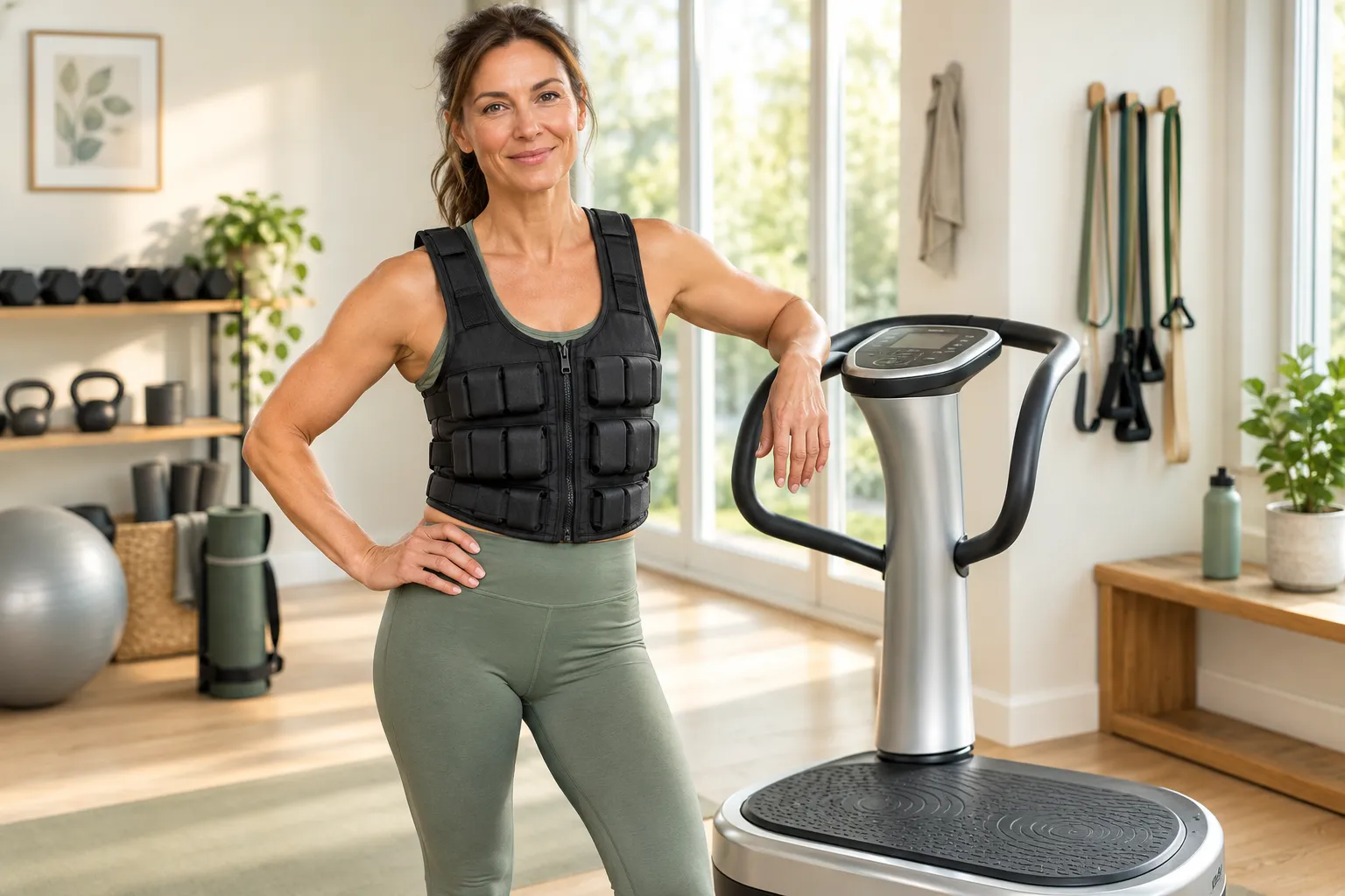 Weighted vests, vibration plates: Doctor weighs in on midlife wellness trends