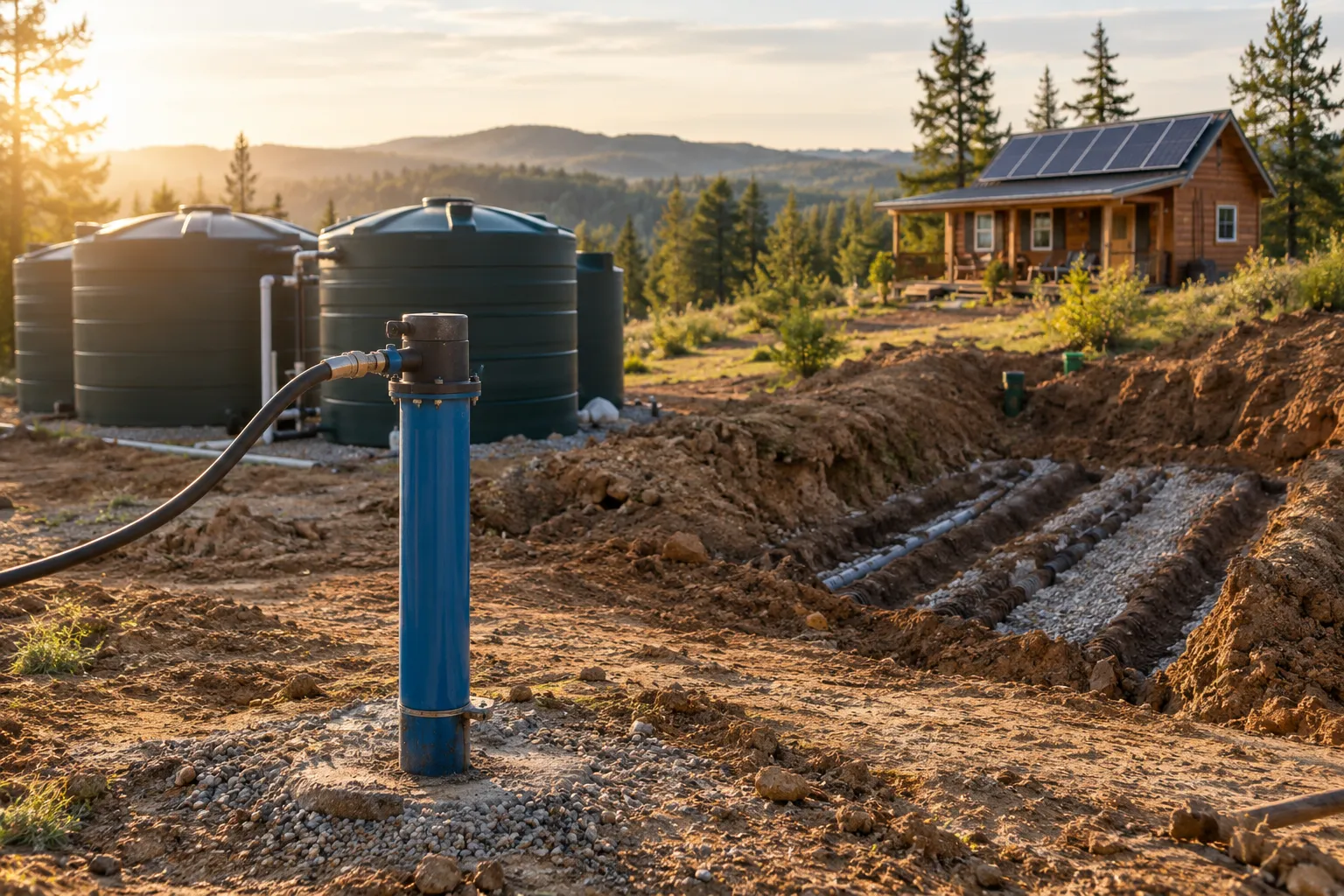 Aspiring off-grid homeowner gets reality check on water, waste, and the cost of going independent
