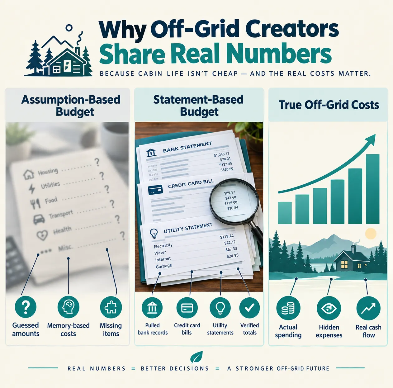 How Other Off-Grid Builders Confirm Self-Reliance Still Needs a Budget