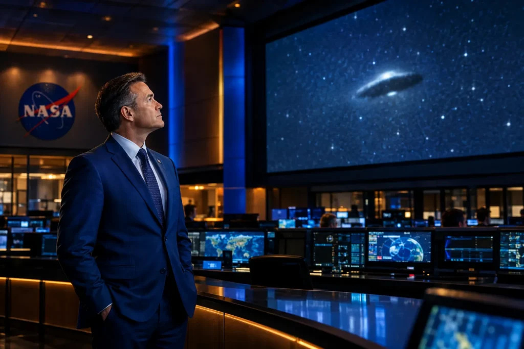 Why NASA Chief Jared Isaacman Wants to Stay Open-Minded About UFOs