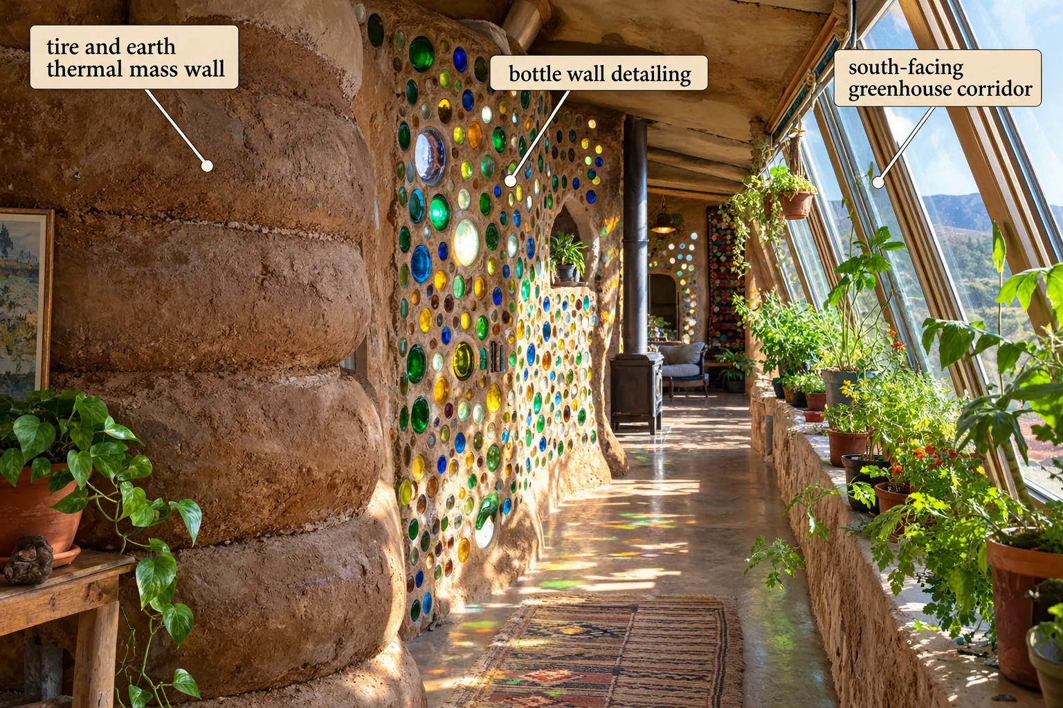The Engineering Behind This Rare Off-Grid Earthship in Wyoming